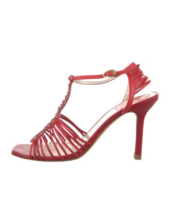 Christian Dior Leather Slingback Sandals