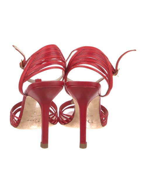 Christian Dior Leather Slingback Sandals
