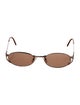 Christian Dior Round Tinted Sunglasses