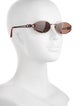 Christian Dior Round Tinted Sunglasses