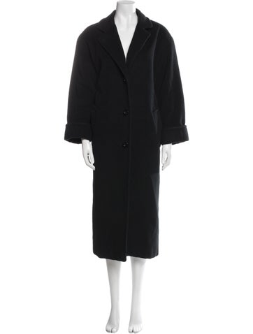 Christian Dior Coats Wool Faux Fur Coat XS