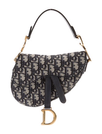 Christian Dior Oblique Jacquard Oblique Saddle