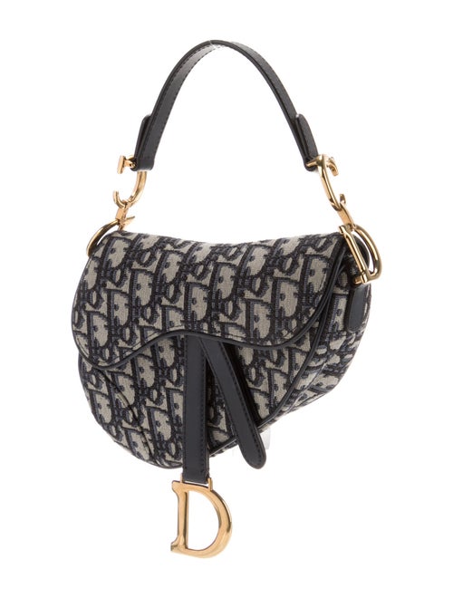 Christian Dior Oblique Jacquard Oblique Saddle