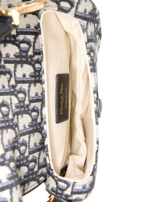 Christian Dior Oblique Jacquard Oblique Saddle