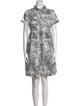 Christian Dior Printed Mini Dress