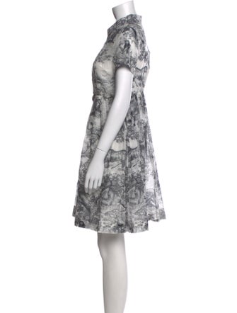 Christian Dior Printed Mini Dress