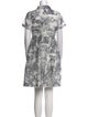 Christian Dior Printed Mini Dress