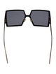 Christian Dior Square Tinted Sunglasses