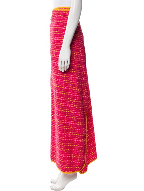 Christian Dior Plaid Print Cover-Up