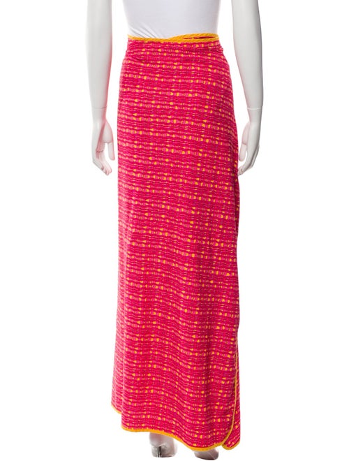 Christian Dior Plaid Print Cover-Up