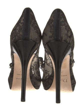 Christian Dior Lace Lace Pattern Pumps
