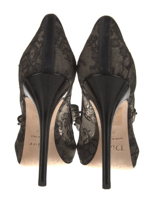 Christian Dior Lace Lace Pattern Pumps