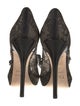 Christian Dior Lace Lace Pattern Pumps