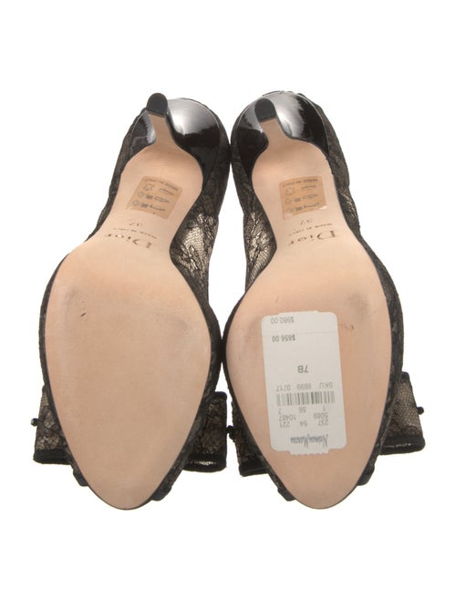 Christian Dior Lace Lace Pattern Pumps