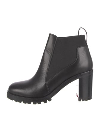 Christian Louboutin Marchacroche 70 Calf Leather Chelsea Boots