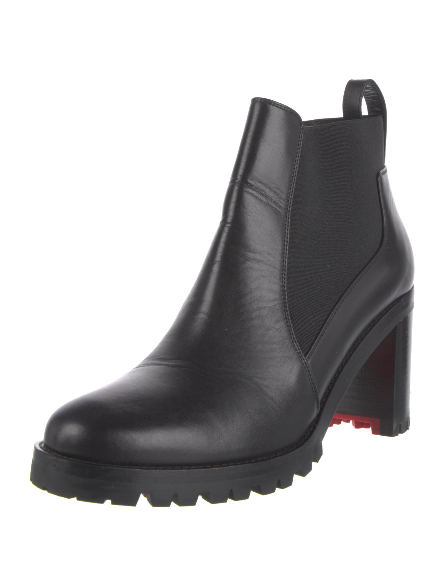 Christian Louboutin Marchacroche 70 Calf Leather Chelsea Boots