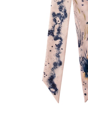 Christian Dior Silk Printed Scarf