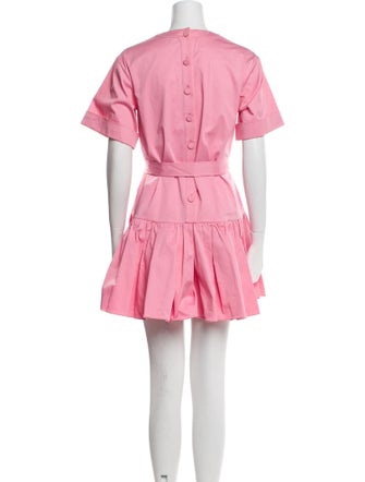 Christian Dior Crew Neck Mini Dress