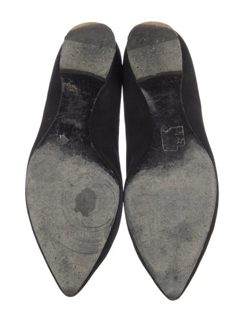 Christian Dior Suede Bow Accents Flats