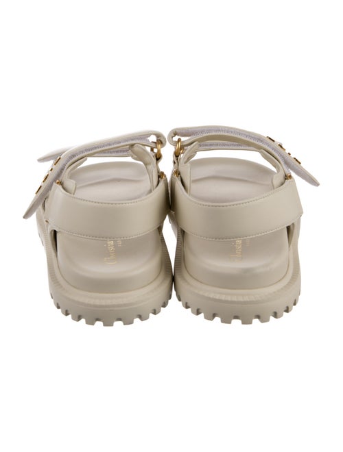 Christian Dior Leather Slingback Sandals