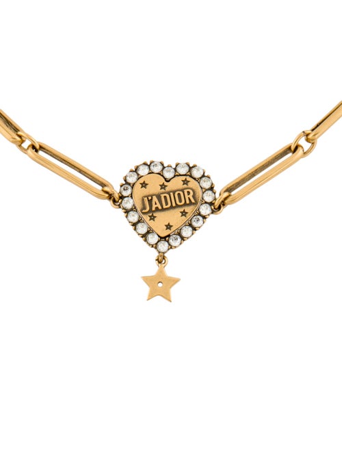 Christian Dior J'Adior Heart Pendant Necklace