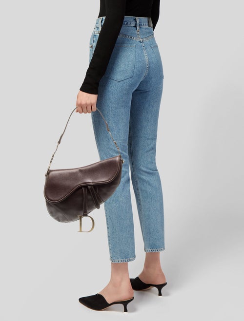 Christian Dior Leather Saddle