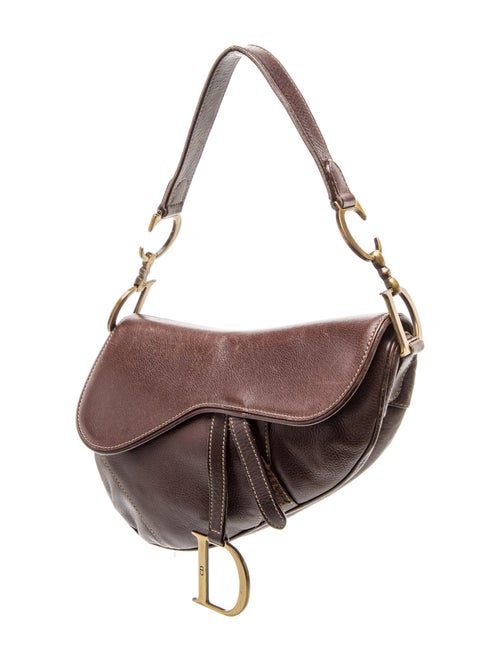 Christian Dior Leather Saddle