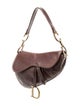 Christian Dior Leather Saddle