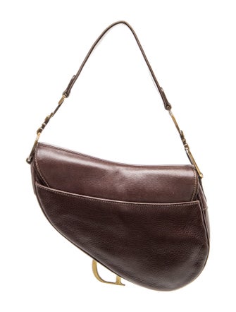Christian Dior Leather Saddle