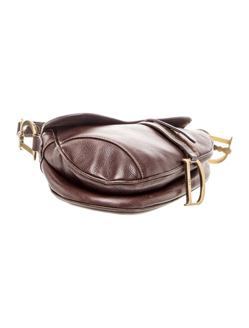 Christian Dior Leather Saddle