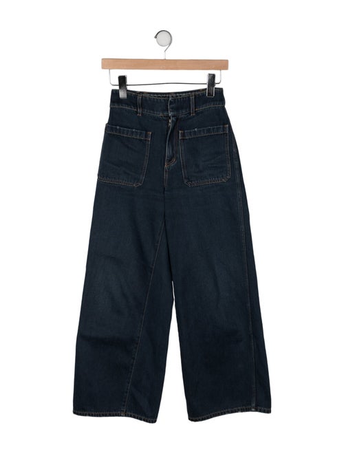 Christian Dior High-Rise Wide Leg Jeans
