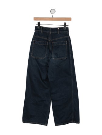 Christian Dior High-Rise Wide Leg Jeans