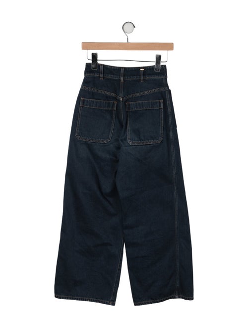 Christian Dior High-Rise Wide Leg Jeans