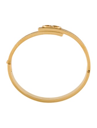 Christian Dior Crystal 30 Montaigne Hinge Bangle