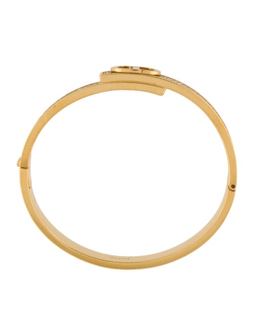 Christian Dior Crystal 30 Montaigne Hinge Bangle