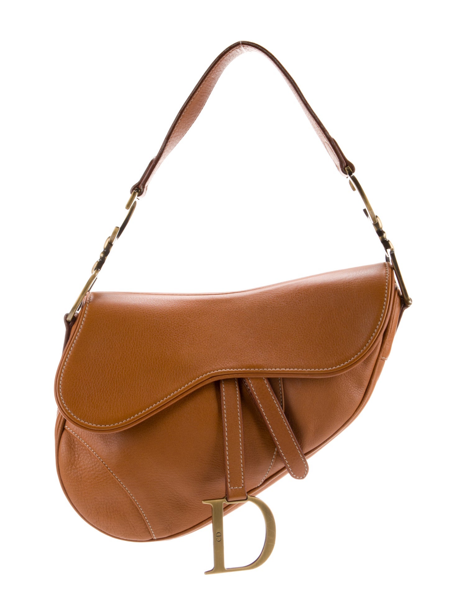 Christian Dior Leather Vintage Saddle