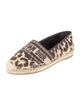 Christian Dior Granville Espadrilles Animal Print Espadrilles