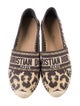 Christian Dior Granville Espadrilles Animal Print Espadrilles