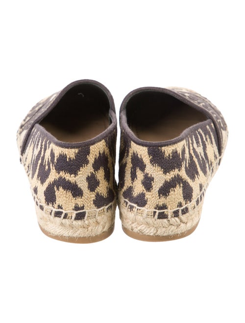 Christian Dior Granville Espadrilles Animal Print Espadrilles
