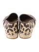 Christian Dior Granville Espadrilles Animal Print Espadrilles