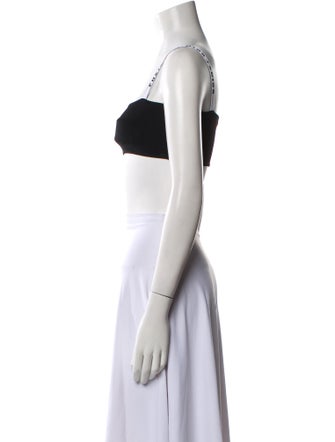 Christian Dior 2018 Square Neckline Crop Top