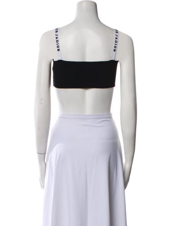 Christian Dior 2018 Square Neckline Crop Top
