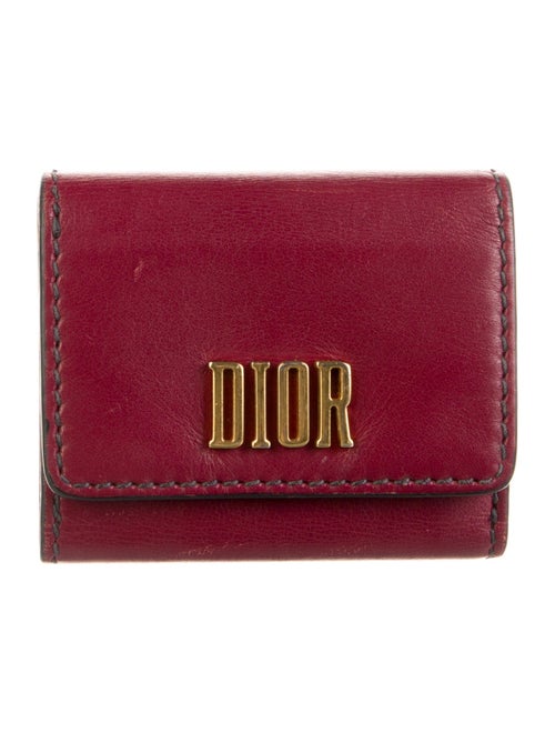 Christian Dior 2018 Leather Compact Wallet