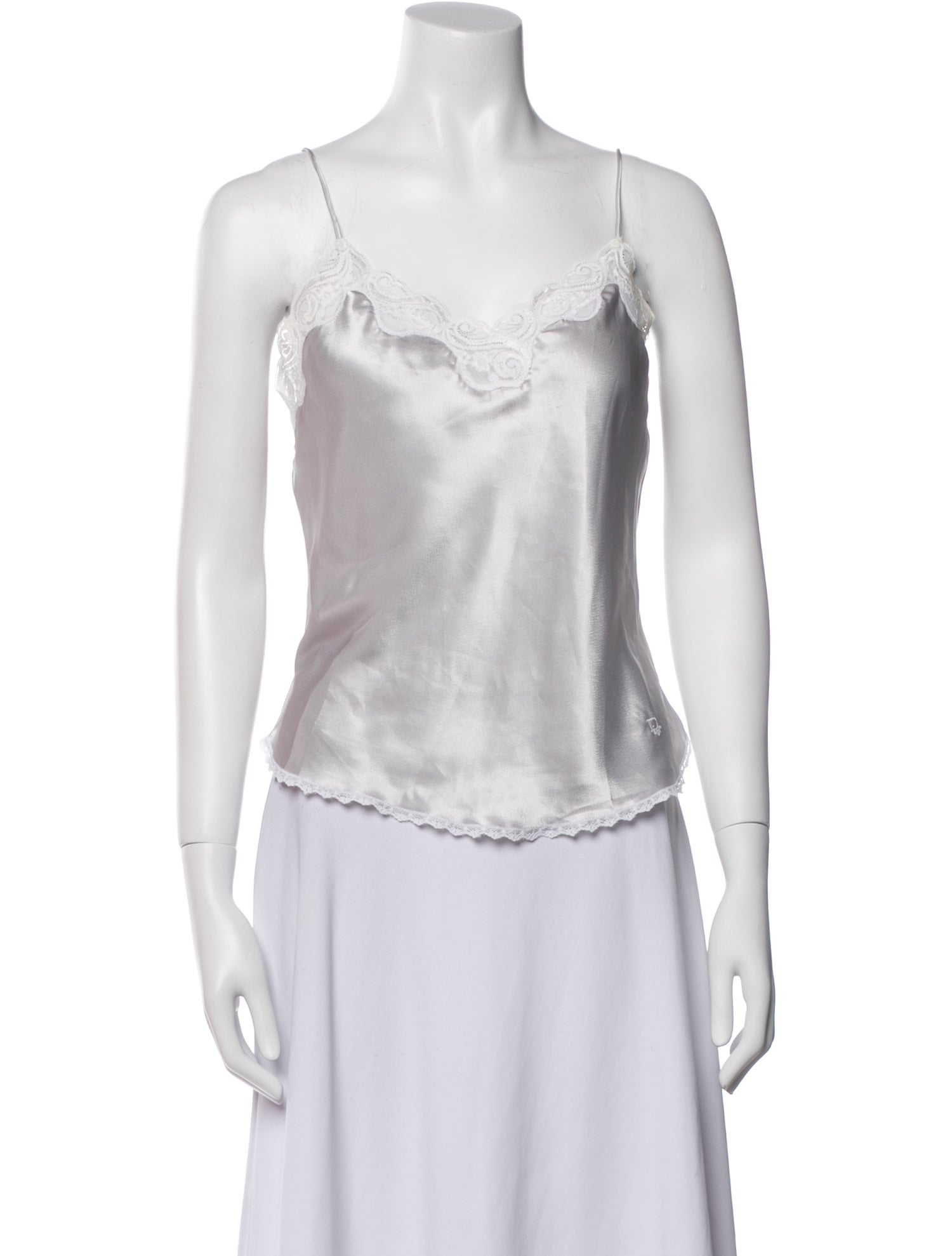 Christian Dior V-Neck Sleeveless Top