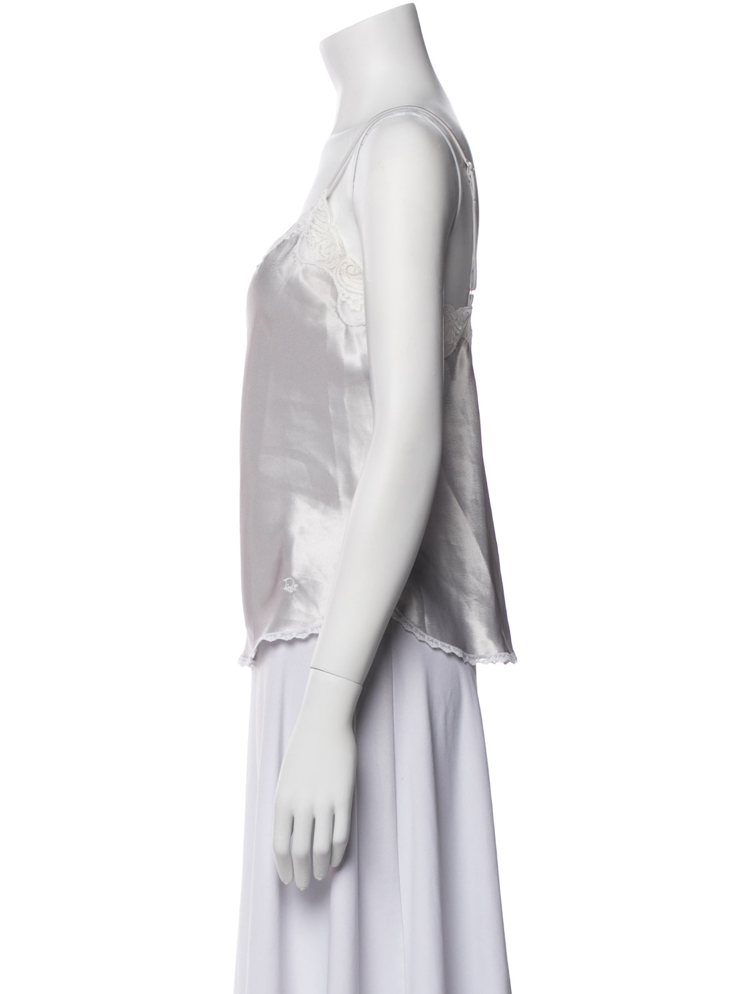 Christian Dior V-Neck Sleeveless Top