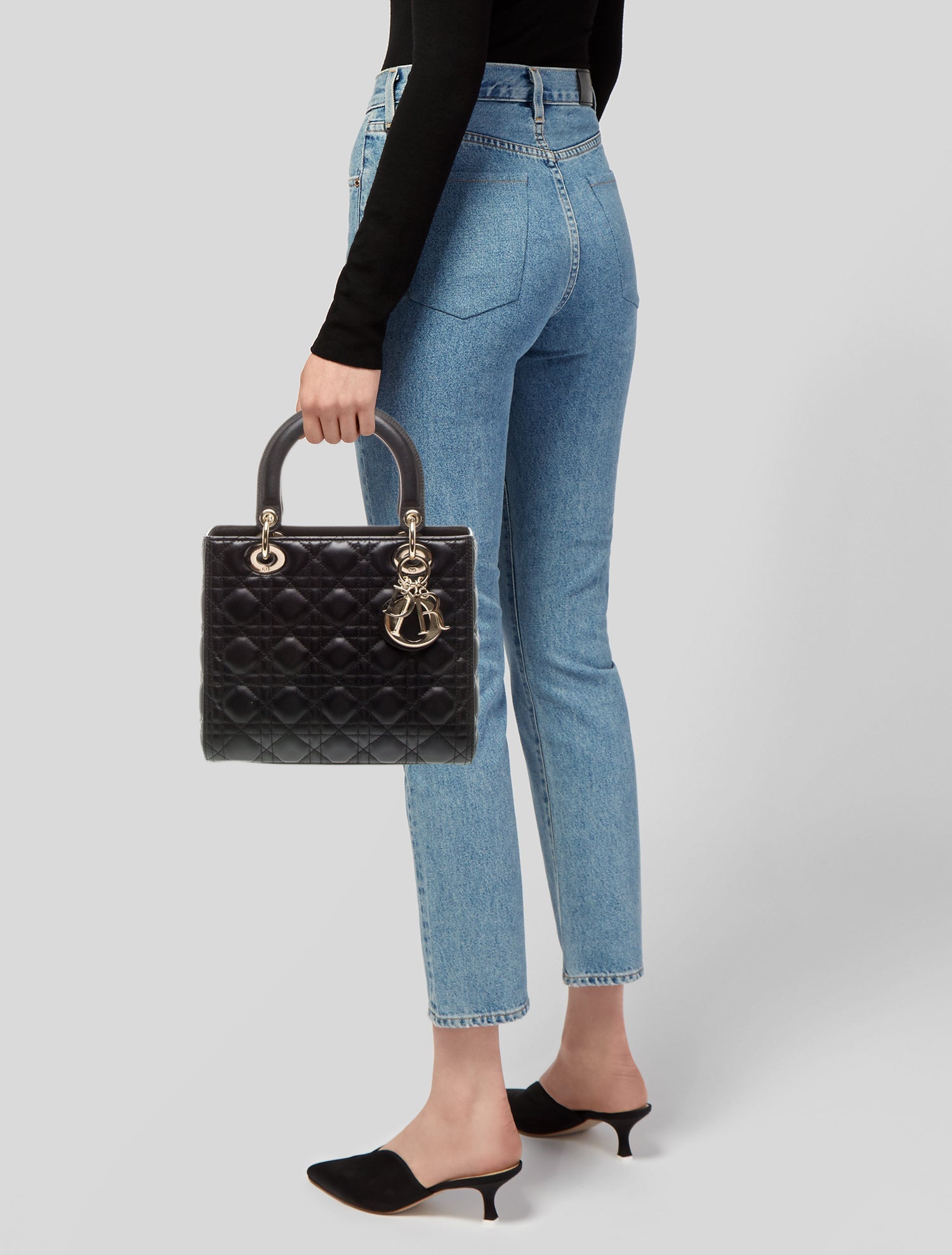 Christian Dior Cannage Lady Dior Medium