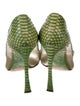 Christian Dior Snakeskin Animal Print Pumps
