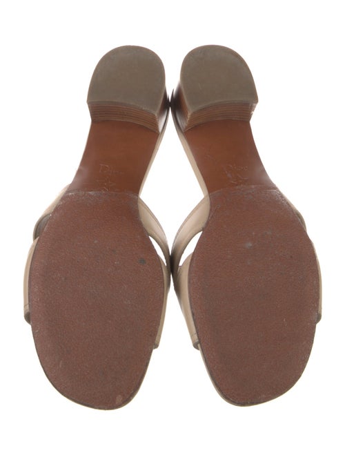 Christian Dior Leather Slides
