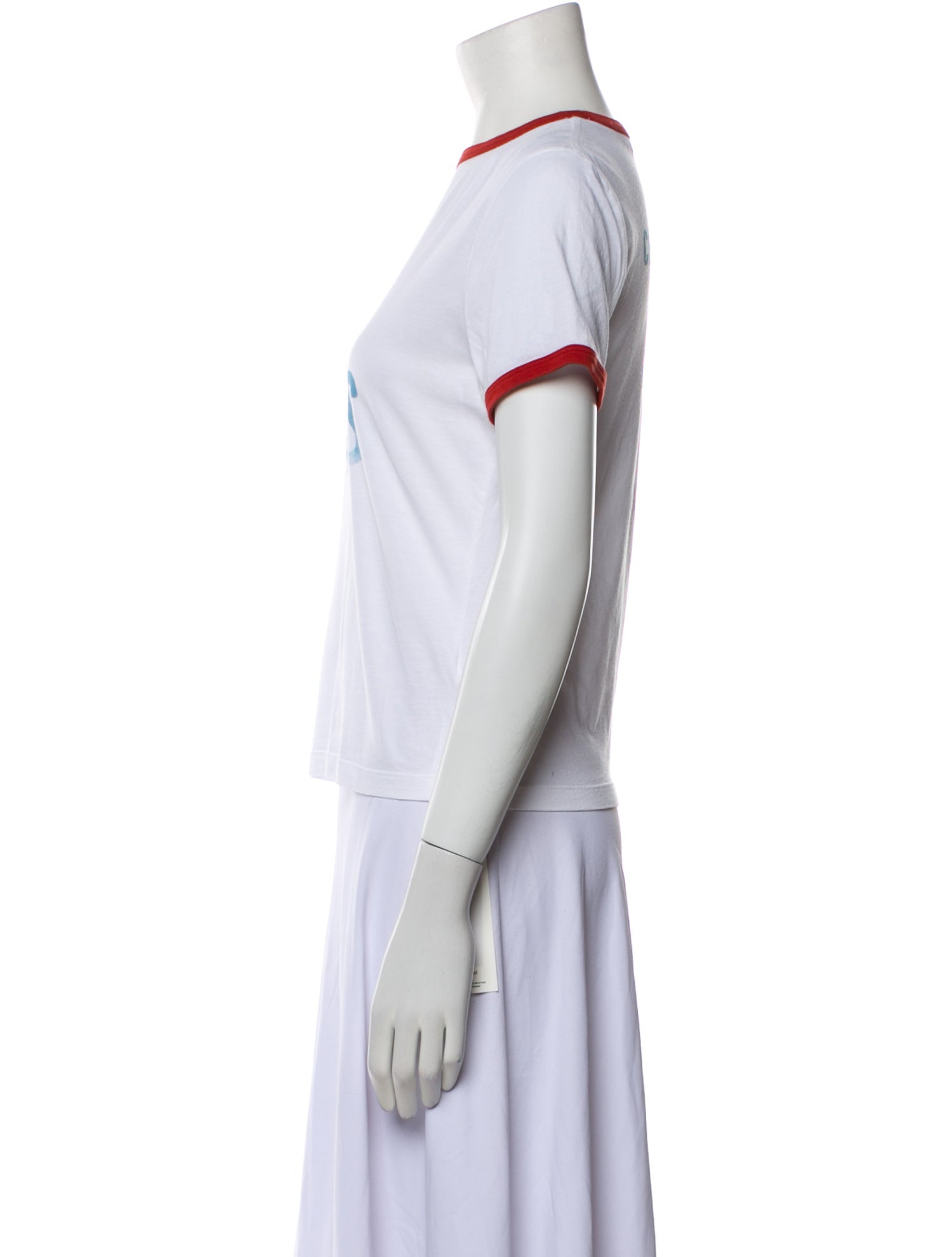 Christian Dior Graphic Print Crew Neck T-Shirt