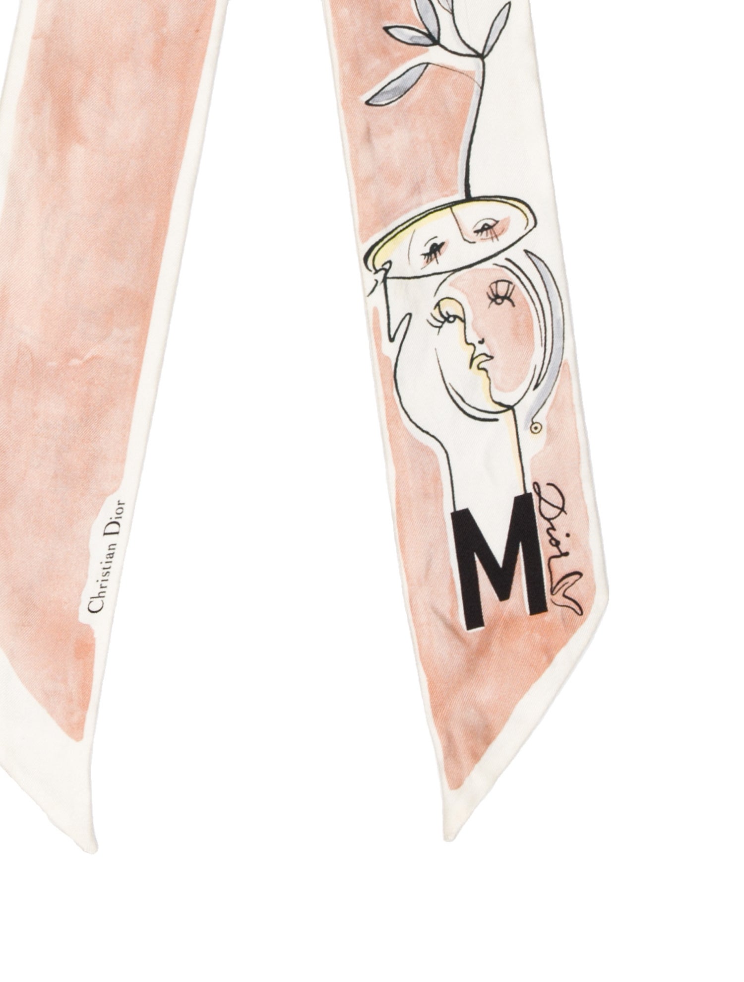 Christian Dior Silk Printed Scarf